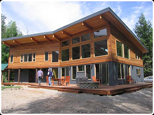 large image of alaskan yellow cedar siding