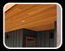 fastener stains on the yellow cedar