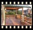 red cedar deck layed by the owner