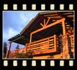 western red cedar post and beams