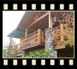 red cedar post and bemas
