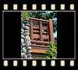 different colors of western red cedar shown in htis railing