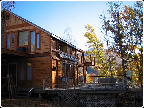 large image of the port orford tongue and groove siding installation