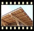 corner view of the douglas fir soffit