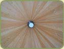 image of a custom milled turret ceiling