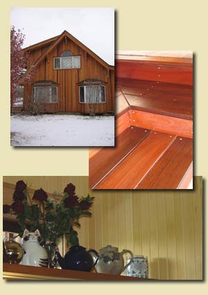 IPE DECKING, RED CEDAR SIDING IMAGES