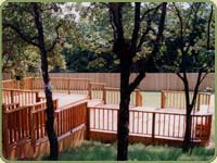 yellow cedar deck image.