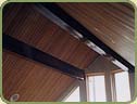 RED CEDAR INTERIOR CEILING PANELING