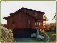 western red cedar siding image