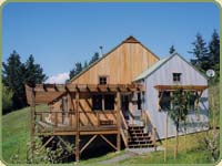 a house built completely with bear creek lumber package