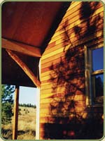 red cedar siding image