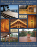 Picture of a timber frame raised with BCL timbers